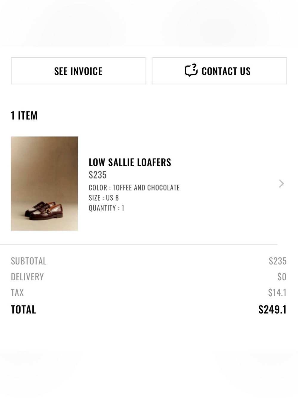 🌱NIB - Sezane Low Sallie Loafers - size 8 or EU 39 - Picture 13 of 13